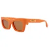 Gucci Sunglasses Gg1773s 004 Rectangular Bold Frame In Yellow