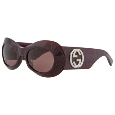 Gucci Women's Sunglasses In Burgundy