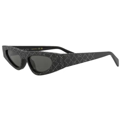 Gucci Embellished Acetate Sunglasses For Women In Black