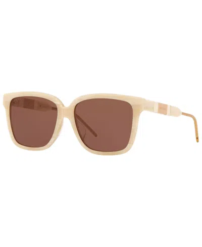 Gucci Women's Sunglasses, Gc001341 In Horn Brown,brown