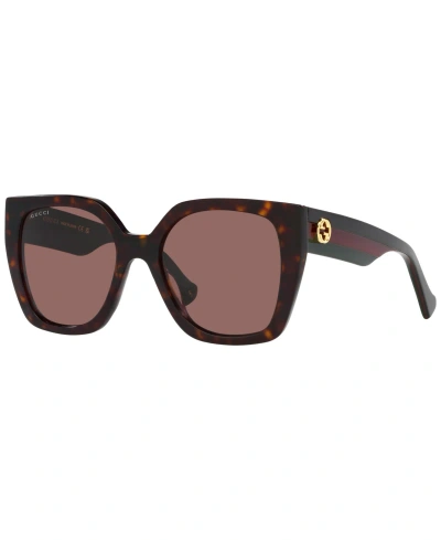 Gucci Women's Sunglasses, Gg1300s In Tortoise