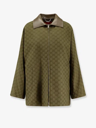 GUCCI GUCCI WOMEN SUPREME GG FABRIC JACKET
