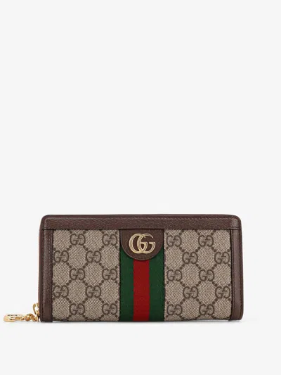 Gucci Women Supreme Gg Fabric Wallet In Multi