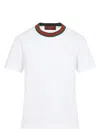 Gucci New 70s Printed Cotton Jersey T-shirt In White