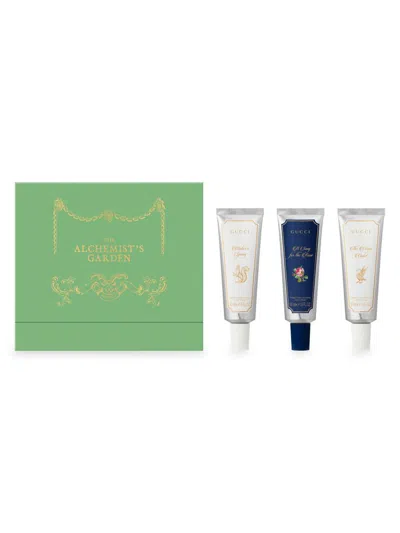 Gucci Women's The Alchemist's Garden 3-piece Hand Cream Set