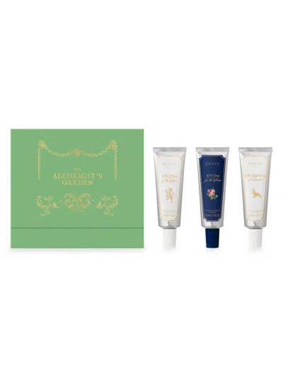 Gucci Women's The Alchemist's Garden 3-piece Hand Cream Set
