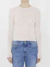Gucci Ultra-fine Wool Jumper In Yellow