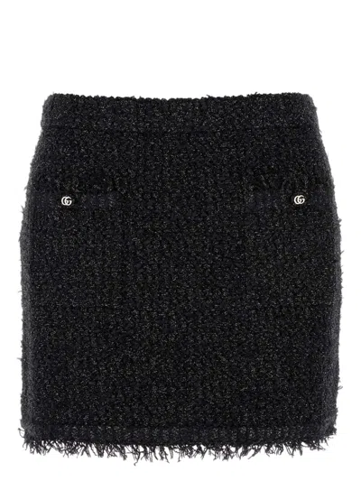 Gucci Women's Viscose Blend Mini Skirt