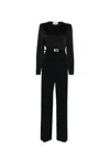 Gucci Women's Viscose Jumpsuit With Belt