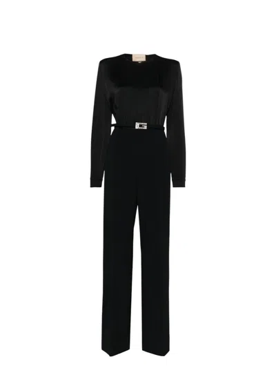 Gucci Women's Viscose Jumpsuit With Belt