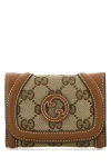 Gucci Blondie Gg Canvas Card Case In Multicolor