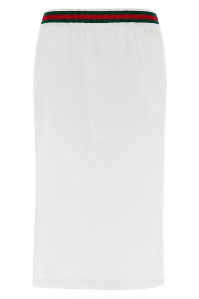 Gucci Women Web Skirt