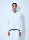 Gucci Web Trim Hooded Sweatshirt