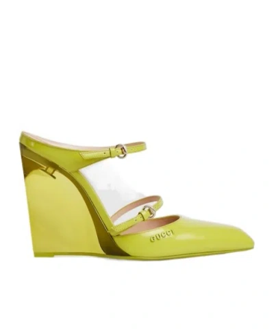 GUCCI WOMEN'S WEDGE MULE