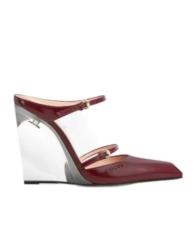 GUCCI GUCCI WEDGE MULES