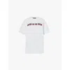Gucci Printed Cotton Jersey T-shirt In White Mc