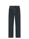 Gucci Wide-leg Denim Jeans In Gray
