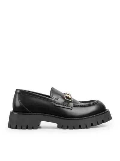 GUCCI GUCCI WOMEN WOMEN`S LUG SOLE LOAFER WITH HORSEBIT