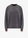 Gucci Wool And Cashmere Sweater With Web Details