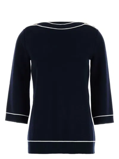 GUCCI WOMEN'S WOOL BOAT-NECK SWEATER