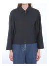 Gucci Wool Jacket With Embroidered Logo On The Collar