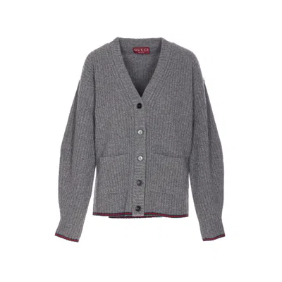 Gucci Women Wool Cardigan In Multi