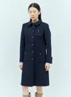 Gucci Wool Coat In Blue