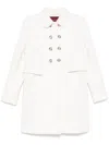 Gucci Interlocking G-buttons Coat In White