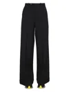 Gucci Wool Trousers In Black