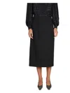 Gucci Women Wool Skirt In Black