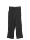 Gucci Gray Wool Trousers