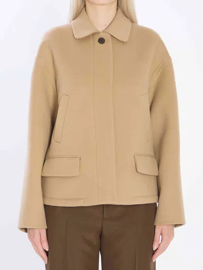 GUCCI GUCCI WOMEN WOOL ZIP-UP JACKET