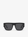 Gucci Gg1262s Man Acetate Sunglasses In Black