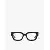 Gucci Gg1548o Brille Mit Eckigem Gestell In Black