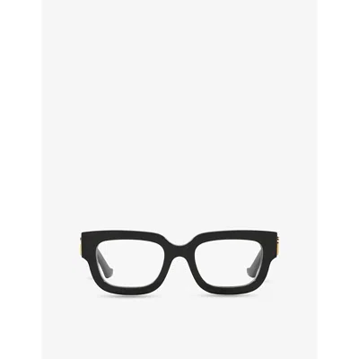 Gucci Gg1548o Brille Mit Eckigem Gestell In Black