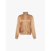 Gucci Brown Vintage Camel Long Sleeves Hoodie In Vintage Camel
