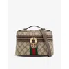 Gucci Womens  Ophidia Super Mini Canvas Shoulder Bag In B.eb/n.acero/vrv