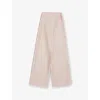 Gucci Womens Roseate Sirens Monogram Cotton And Silk Scarf