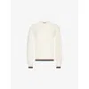 Gucci Women Ivory Wool Blend Sweater In Ivory Mc