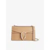 Gucci Womens Natural Tan Dionysus Medium Leather Shoulder Bag