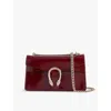 Gucci Womens Rosso Ancora Dionysus Chain-strap Leather Shoulder Bag In Rosso Ancora