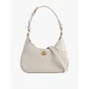 Gucci Womens Sphinx Aphrodite Curved Leather Shoulder Bag In Sphinx