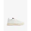 Gucci Reweb Sparrow Low-top Leather Sneakers In White