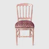 Gucci Wood Chair With Gg Bees And Stars In Undefined