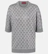 Gucci Wool And Cashmere-blend Sweater In Grey