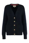 GUCCI GUCCI WOOL AND CASHMERE CARDIGAN
