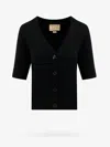 Gucci Wool And Cashmere Cardigan With  Intarsia