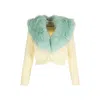 Gucci Wool And Cashmere Cardigan Women