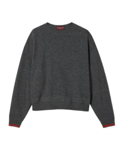 GUCCI GUCCI CREWNECK KNIT SWEATER