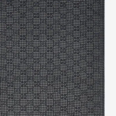 Gucci Wool And Silk Gg Motif Shawl In Multi
